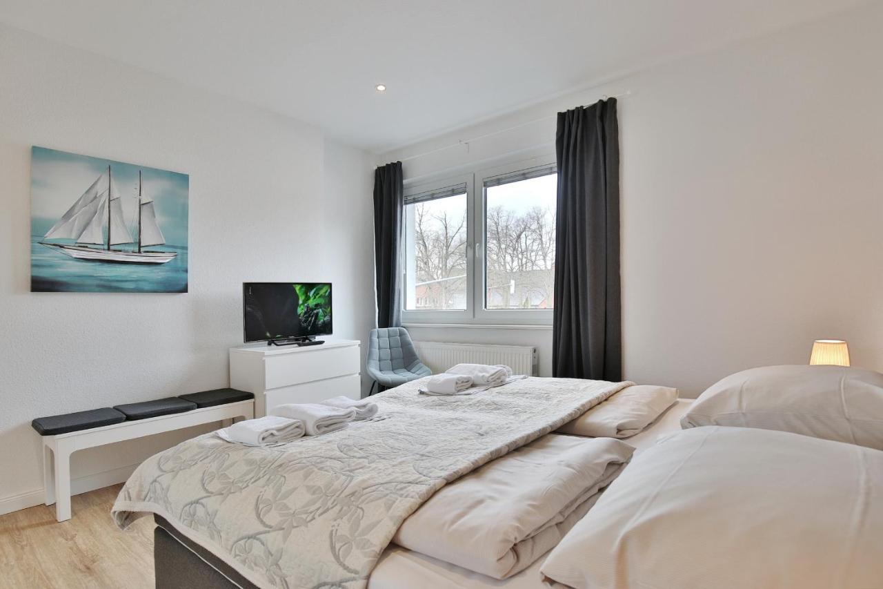 Res Herrenbruchstrasse 7 Ferienwohnung Strandgut Appartement 1 蒂门多弗施特兰德 外观 照片