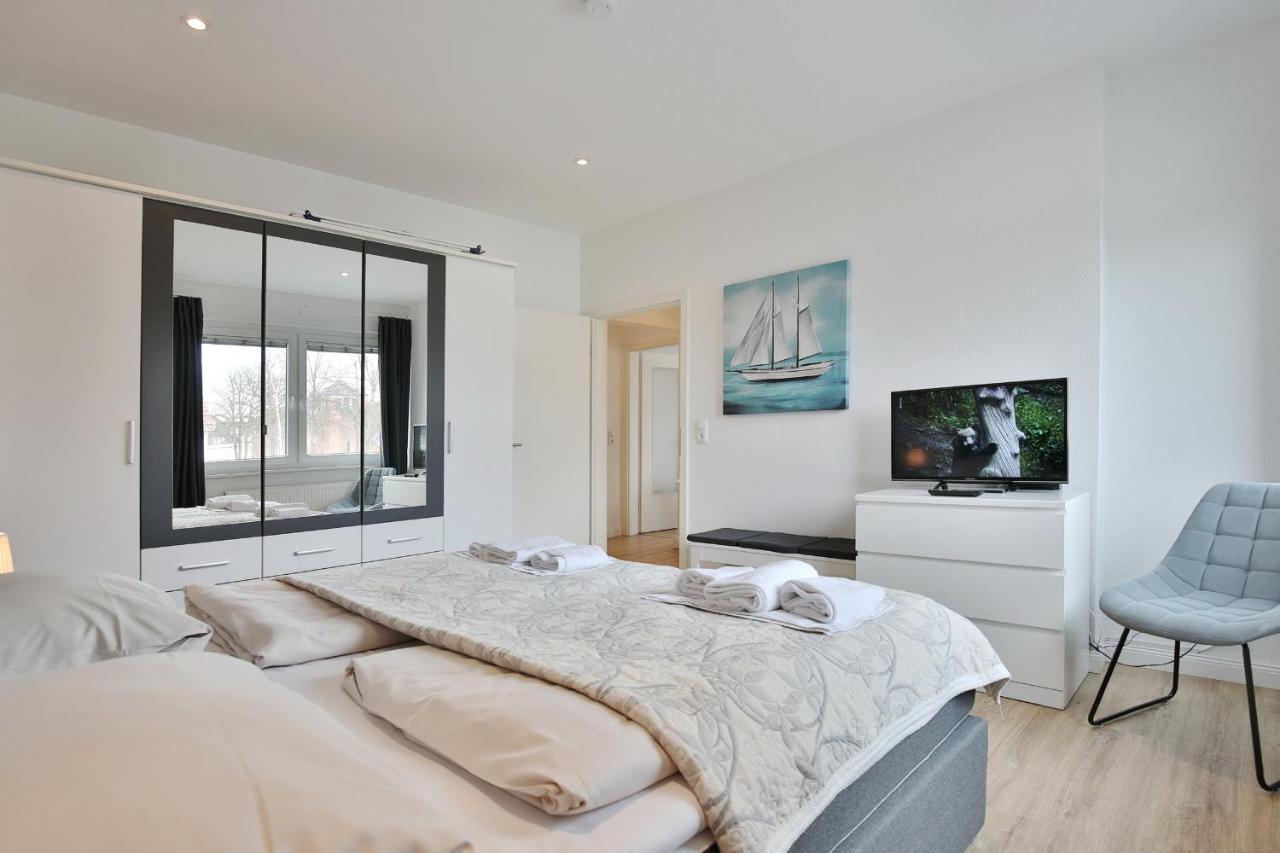 Res Herrenbruchstrasse 7 Ferienwohnung Strandgut Appartement 1 蒂门多弗施特兰德 外观 照片